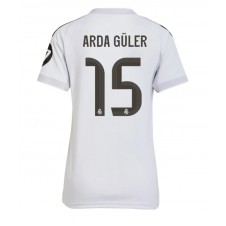 Real Madrid Arda Guler #15 Hjemmedrakt Kvinner 2025-26 Kortermet Real Madrid Arda Guler #15 Hjemmedrakt Kvinner 2025-26 Kortermet